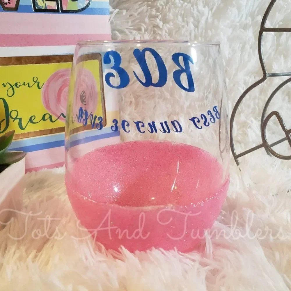 Best Auntie Ever 21oz Stemless Wine Glass